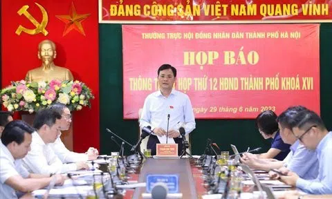 HĐND Tp.Hà Nội sẽ ban hành nhiều nghị quyết tại kỳ họp thứ 12