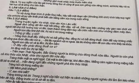 Vụ lọt đề văn THPT ở Cao Bằng: Bạn trai của người giải đề đăng lên Facebook