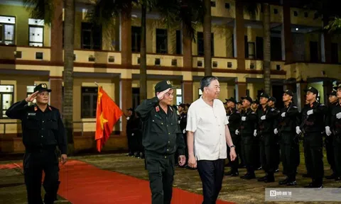 Đắk Lăk: Bộ trưởng Bộ Công an làm việc với Trung đoàn CSCĐ Tây Nguyên