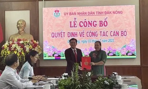 Tỉnh Đắk Nông có tân Giám đốc Sở Y tế