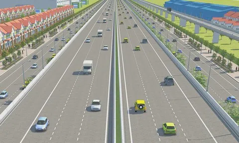 Hình ảnh thiết kế mới nhất đường 14 làn xe, lớn nhất Hà Nội