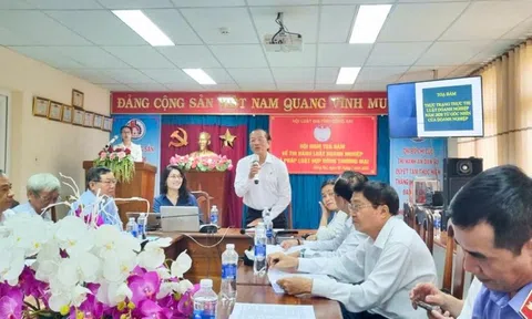 Hội Luật gia tỉnh Đồng Nai tọa đàm về chủ đề Thi hành Luật doanh nghiệp