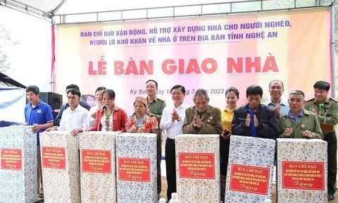 Nghệ An hoàn thành hơn 3.000 căn nhà cho hộ nghèo, khó khăn về nhà ở