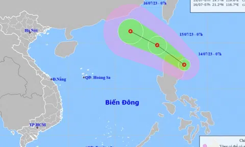 Áp thấp nhiệt đới mạnh lên thành bão, giật cấp 11 trong những ngày tới