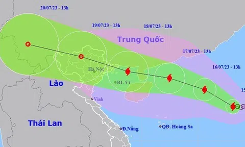 Bão số 1 có thể rất mạnh, hướng về vịnh Bắc Bộ