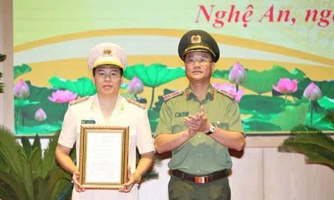 Nghệ An có tân Phó Giám đốc Công an tỉnh