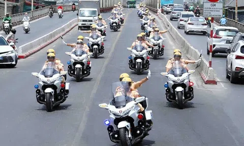 Cục CSGT lý giải việc cấp siêu mô tô dẫn đoàn cho công an 11 tỉnh, thành phố