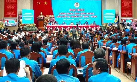 Khai mạc Đại hội Công đoàn tỉnh Kiên Giang khu vực Đồng bằng sông Cửu Long