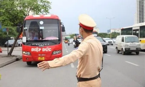Từ 1/8, Bộ Công an tổng kiểm soát xe ô tô kinh doanh vận tải