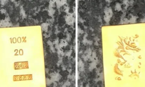 Đeo 1,5 cây vàng đi mua cơm, người phụ nữ bị lừa đổi lấy vàng giả