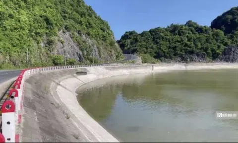 Hải Phòng: Hồ chứa nước ngọt hơn trăm tỷ đã sửa chữa xong