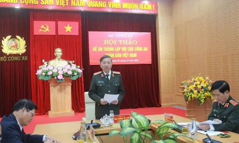 Cho phép thành lập Hội Cựu Công an nhân dân Việt Nam