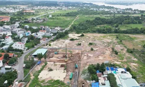 Cận cảnh công trường đường Vành đai 3 đoạn qua TP.HCM sau 1 tháng khởi công