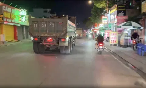 Vụ tài xế đoàn xe ben hạng nặng "làm liều": Do "tính chất công việc quá khó khăn"?