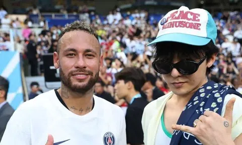 Neymar giao lưu G-Dragon