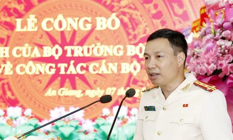 Bộ Công an công bố quyết định về công tác cán bộ