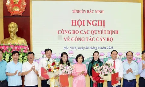 Bắc Ninh bổ nhiệm nhiều lãnh đạo chủ chốt
