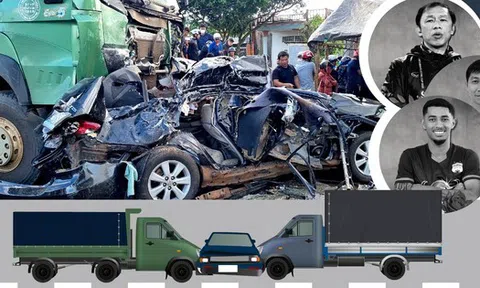 Toàn cảnh vụ đâm xe thảm khốc khiến 3 thành viên đội bóng HAGL tử nạn