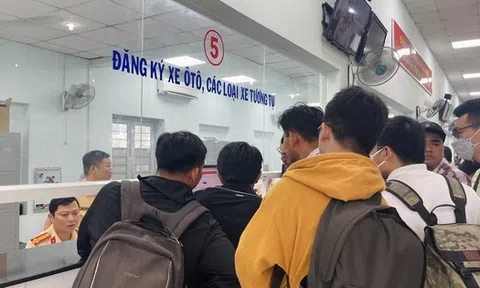 Hình ảnh ngày đầu định danh biển số tại TP HCM