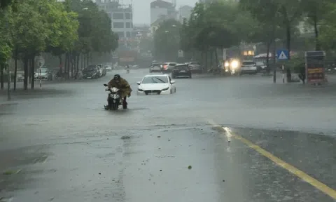 Hà Nội và Miền Bắc lại đón đợt mưa rất lớn