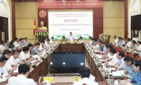 Hoàn thành giải phóng mặt bằng đường Vành đai 4 vào cuối năm 2023