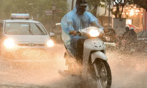 Từ đêm nay, nhiều khu vực có mưa to đến rất to