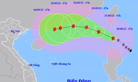 Bão SAOLA giật cấp 17 có ảnh hướng đến đất liền dịp Lễ 2-9?