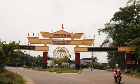 Quảng Nam muốn sáp nhập huyện Nông Sơn và Quế Sơn, giữ nguyên Hiệp Đức