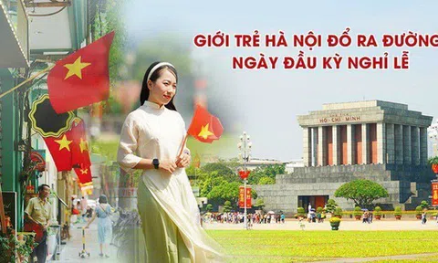 Hà Nội ngày đầu nghỉ lễ: giới trẻ kéo nhau đi cà phê, khách du lịch hào hứng ghé thăm Lăng Bác