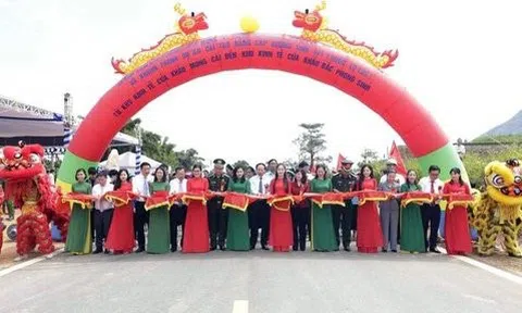 Quảng Ninh: Khánh thành tuyến đường 700 tỷ nối hai cửa khẩu