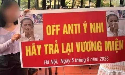 Nghệ sĩ nói gì về vụ antifan tổ chức offline, căng băng rôn đòi tước vương miện hoa hậu Ý Nhi?