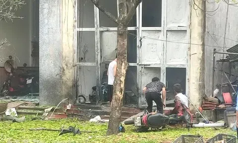 Nổ lớn tại nhà, 3 người trong một gia đình bị thương