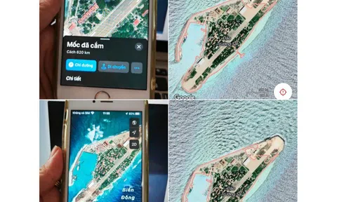 Google nói gì về nghi vấn xóa quốc kỳ Việt Nam trên ảnh quần đảo Trường Sa?