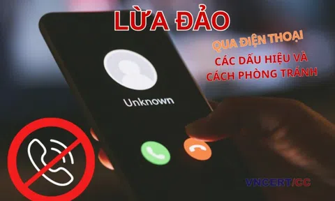 Hướng dẫn phát hiện và đề phòng cuộc gọi lừa đảo