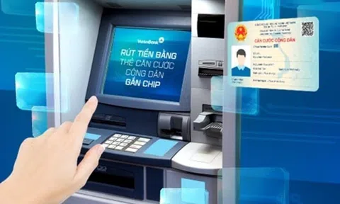Hướng dẫn cách rút tiền bằng thẻ căn cước công dân gắn chip