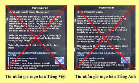Cảnh báo xâm nhập tài khoản Telegram để chiếm đoạt tài sản