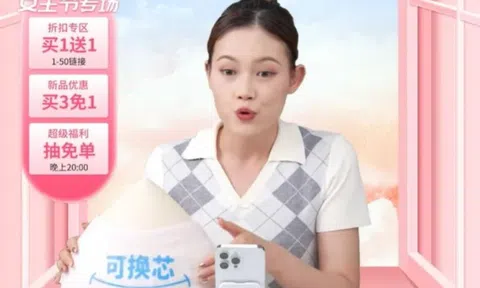 Nhân viên AI bán hàng trực tuyến 24/7 'nở rộ' tại Trung Quốc