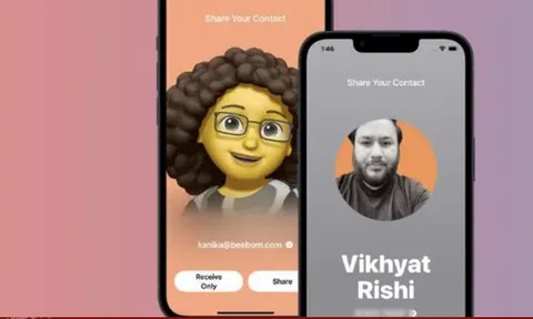 Sự tiện dụng của tính năng mới NameDrop trên iOS 17