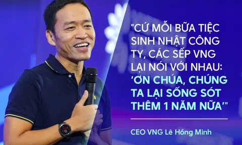 CEO Lê Hồng Minh kể về 3 bài học sinh tồn của VNG trong gần 2 thập kỷ: Đặt mục tiêu siêu đơn giản và liều ăn nhiều!