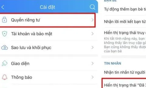 Cách đọc tin nhắn Zalo mà không bị phát hiện là 'đã xem'