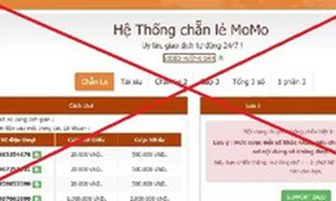 Đánh bạc qua ví điện tử MoMo: Chỉ vài phút thua đến hàng chục triệu, càng gỡ càng thua