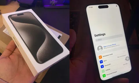 Đặt mua iPhone 15 Pro Max ngay trên website Apple, người dùng nhận về iPhone nhái chạy Android