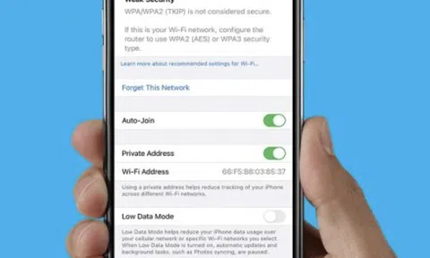 Cách cài đặt quyền riêng tư trên iPhone