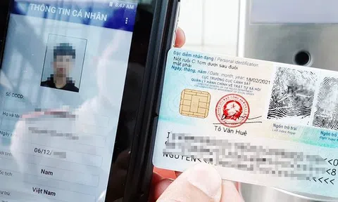 Công dân dưới tuổi này không cần cung cấp vân tay, mống mắt