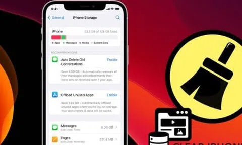 Cách xóa bộ nhớ đệm trên iPhone
