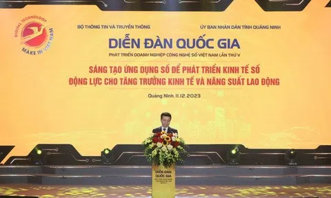 Bộ trưởng Nguyễn Mạnh Hùng: "Không Make in Viet Nam thì Việt Nam không thể hùng cường, thịnh vượng"