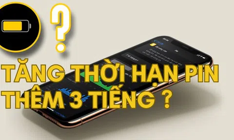 Những cách tiết kiệm pin giúp iPhone tăng thời lượng thêm 3 tiếng