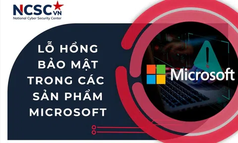 04 lỗ hổng bảo mật có mức ảnh hưởng cao và nghiêm trọng trong các sản phẩm Microsoft