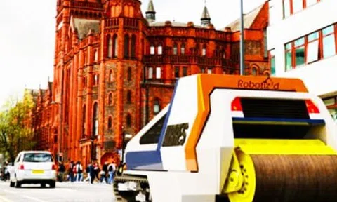 Robot chống ổ gà tự động đầu tiên trên thế giới