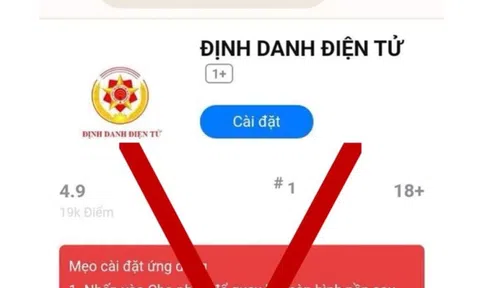 Thủ đoạn giả danh Cơ quan Công an hướng dẫn cài đặt VneID giả mạo để lừa đảo